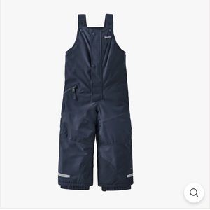 Patagonia snow pile bib 2t navy new with tags